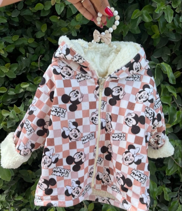 کاپشن مخمل خزدار