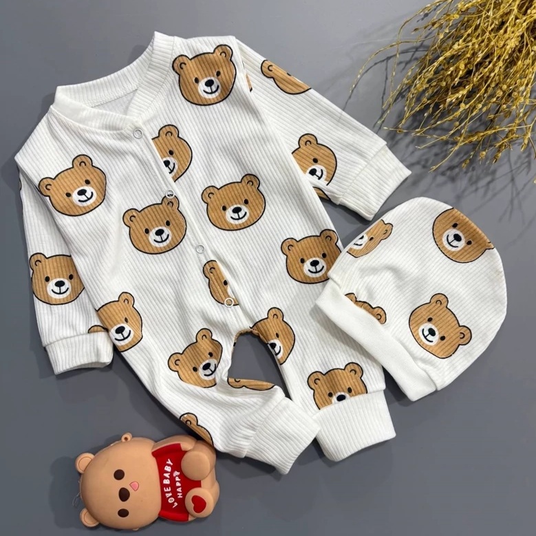 سرهمی و کلاه تدی