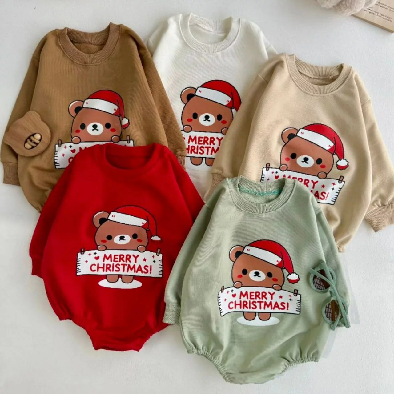 بادی دورس آستین دار مری کریسمس